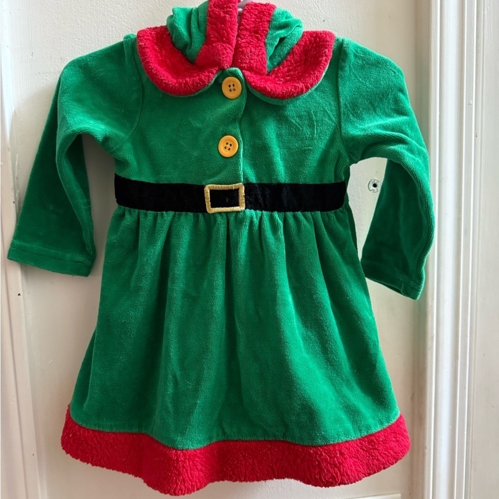 Hooded Christmas Dress